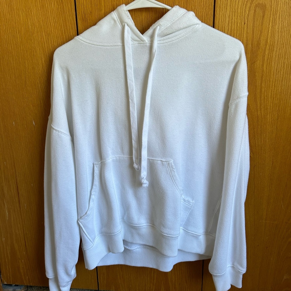 Aerie white hoodie